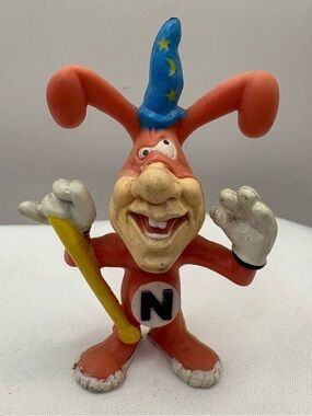 Vintage 1988 Dominos Pizza 3” PVC “Noid” Figure